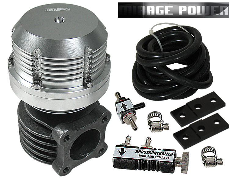 JDM'S 44MM EXTERNAL WASTEGATE+TURBO BOOST CONTROLLER BK